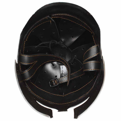 286229 vidaXL Greek Warrior Helmet Antique Replica LARP Silver Steel