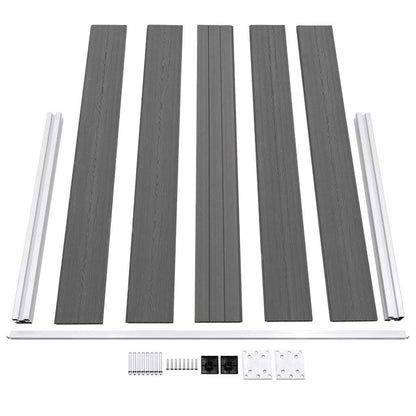 Garden Fence WPC 180x105 cm Grey