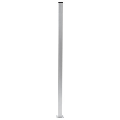 Fence Posts 3 pcs Aluminium 185 cm