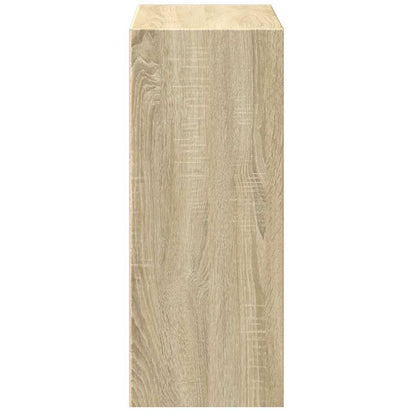 Bookcase Sonoma Oak 60x30x76,5 cm Engineered Wood