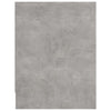 Bedside Cabinet Concrete Grey 40x30x40 cm Engineered Wood