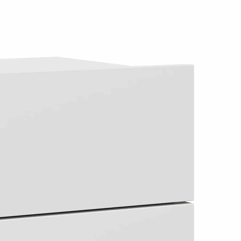 Bedside Cabinet White 40x30x30 cm Engineered Wood
