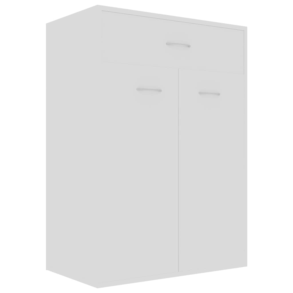 Shoe Rack | White | Engineered wood | Medium | Storage | Shoe Rack