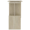 Corner Desk Sonoma Oak 200x50x76 cm Engineered Wood