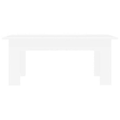 Coffee Table White 100x60x42 cm Engineered Wood