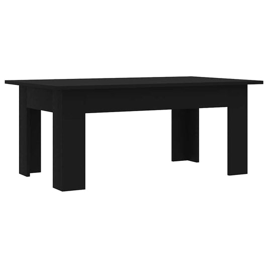 Coffee Table Black 100x60x42 cm Engineered Wood