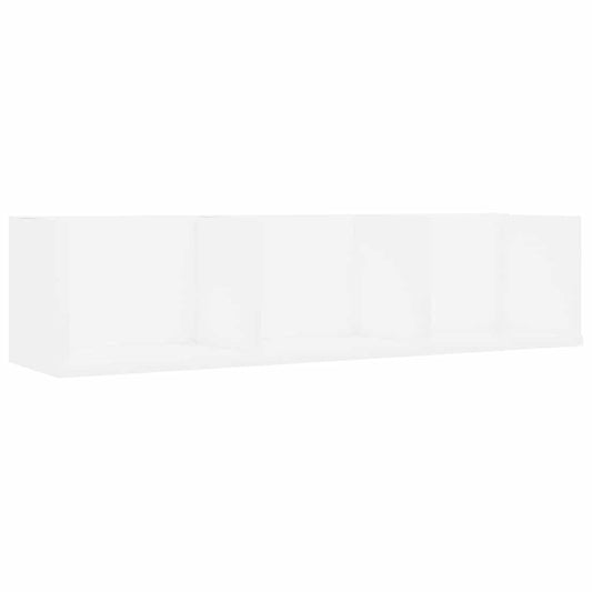 Wall Shelf | White | Engineered Wood | Medium | Wall Shelf | Rectangular