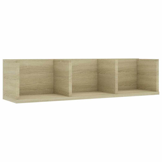 Wall Shelf | Sonoma oak | Engineered wood | Wall mounting | Wall Shelf