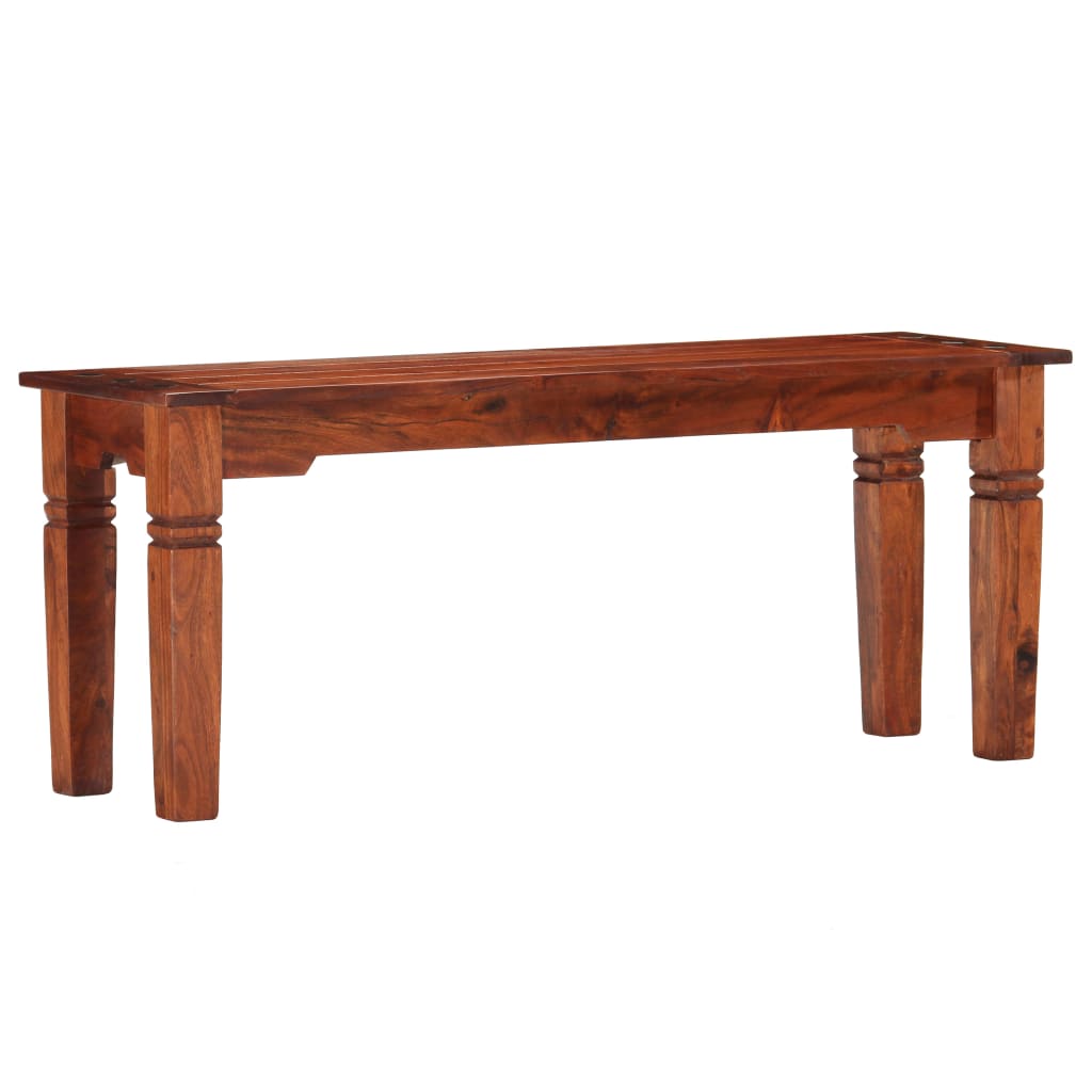 Bench 110 cm Solid Acacia Wood
