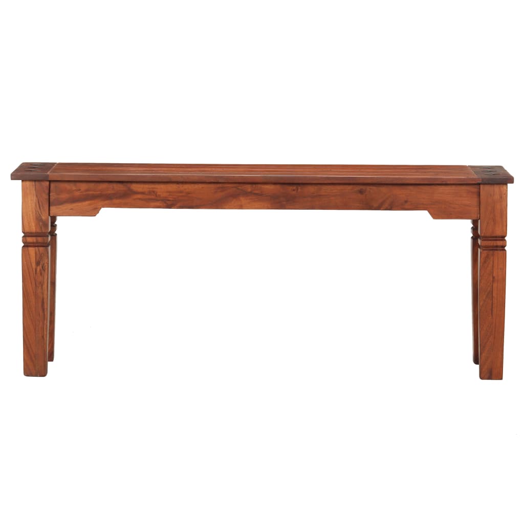 Bench 110 cm Solid Acacia Wood