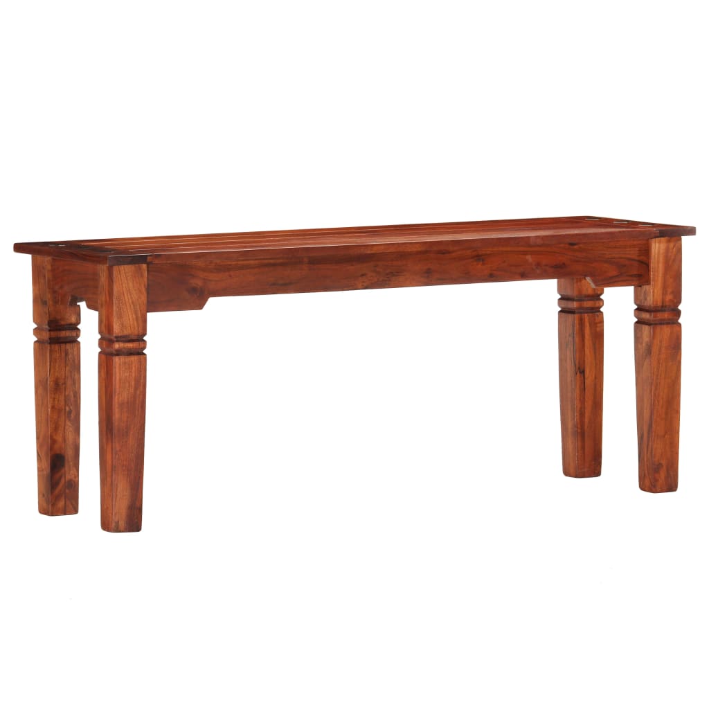 Bench 110 cm Solid Acacia Wood