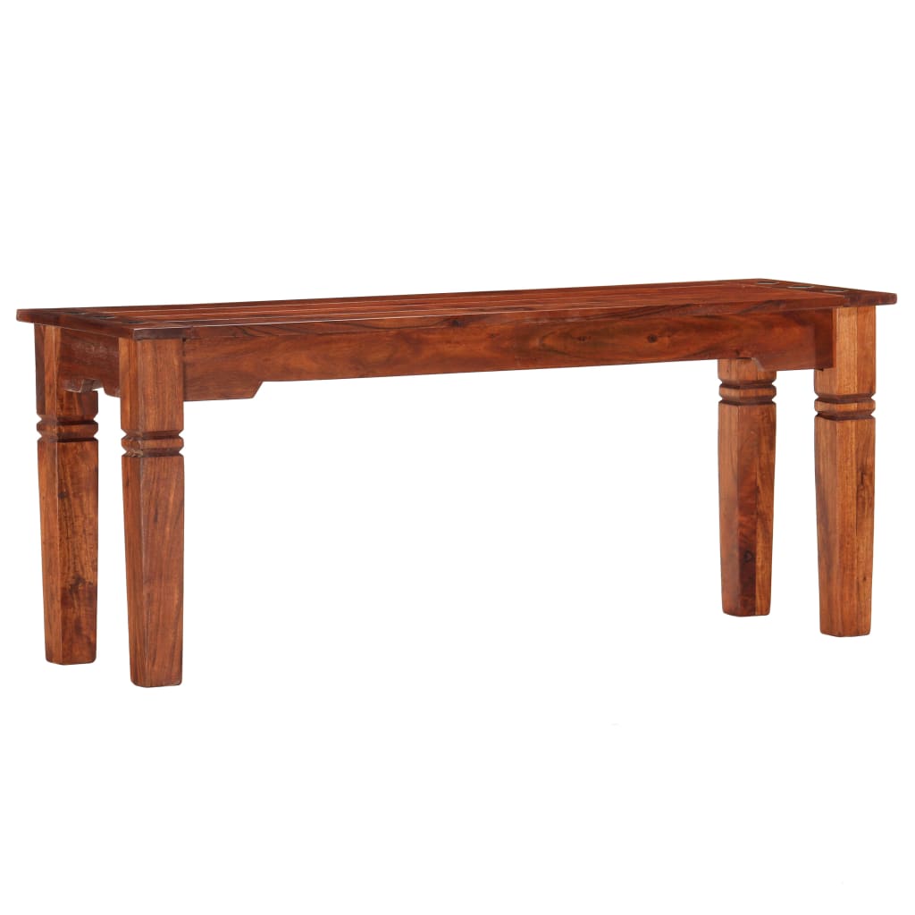 Bench 110 cm Solid Acacia Wood