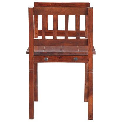 Bench 111 cm Solid Acacia Wood