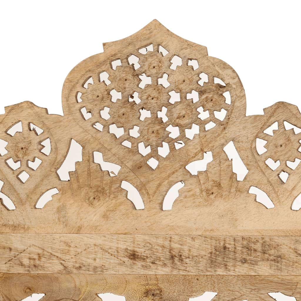 Hand carved 5-Panel Room Divider 200x165 cm Solid Mango Wood