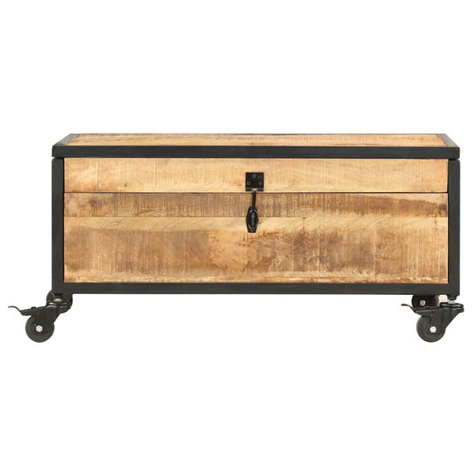 Coffee Table | Green | Solid mango wood, rubber wood, iron | Medium