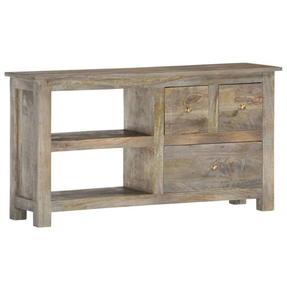 TV Cabinet 100x30x55 cm Solid Mango Wood