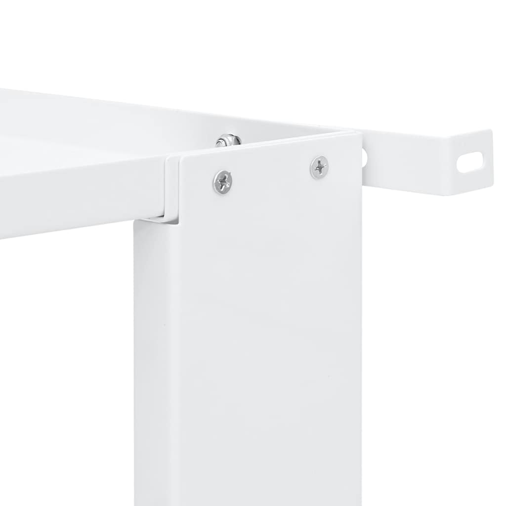 Washing machine pedestals White Steel