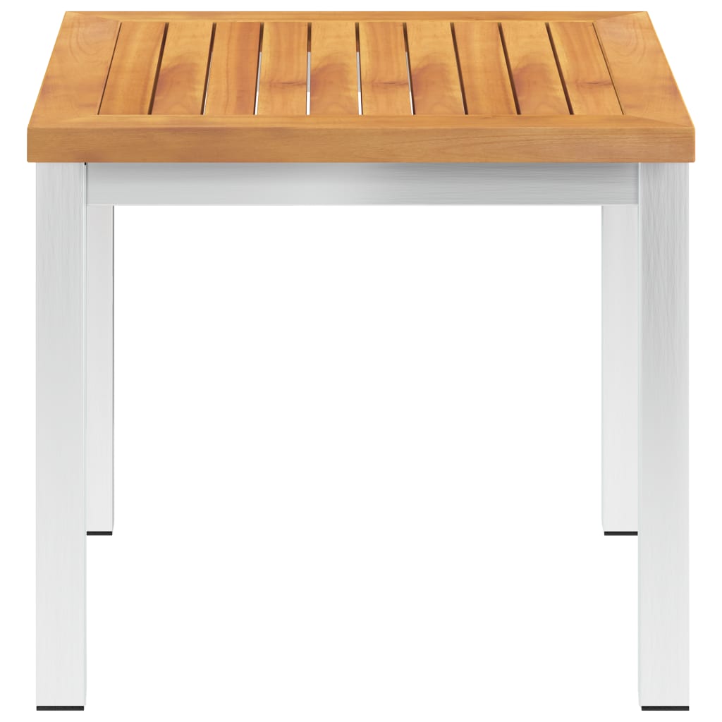 Side Table | Teak | Solid Acacia wood | Small | Square | Contemporary