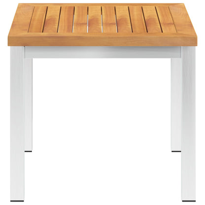 Side Table | Teak | Solid Acacia wood | Small | Square | Contemporary