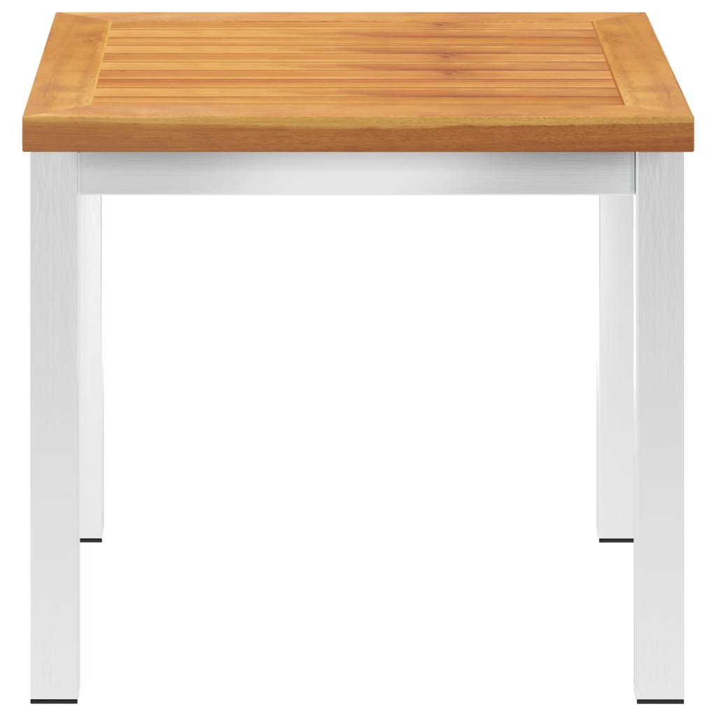 Side Table | Teak | Solid Acacia wood | Small | Square | Contemporary