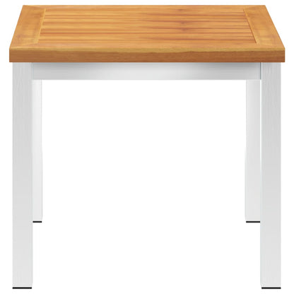 Side Table | Teak | Solid Acacia wood | Small | Square | Contemporary