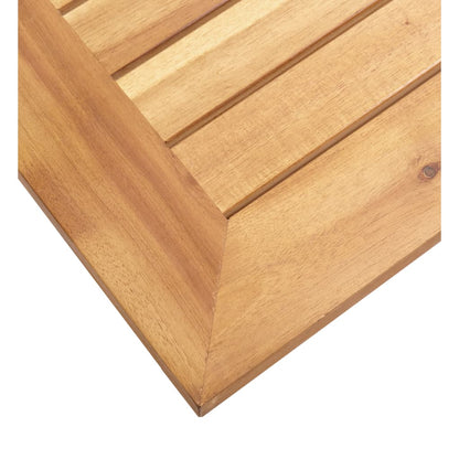 Side Table | Teak | Solid Acacia wood | Small | Square | Contemporary