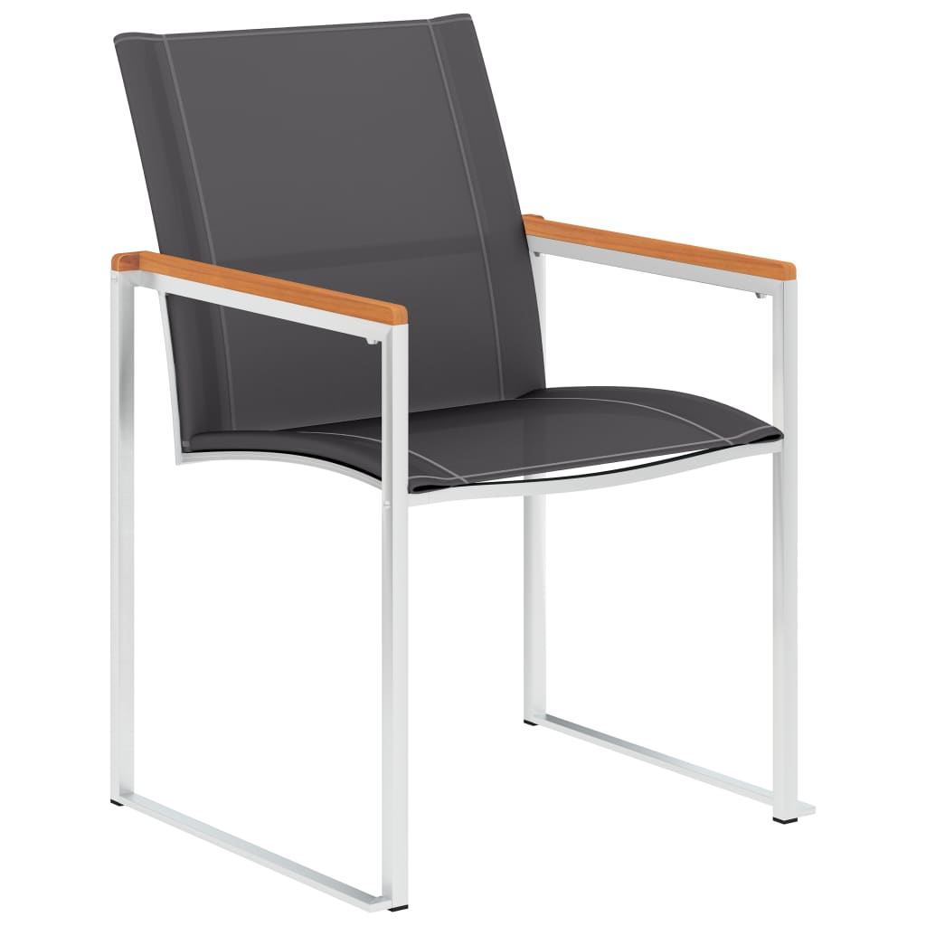 Garden Chair | Set of 2 | Grey