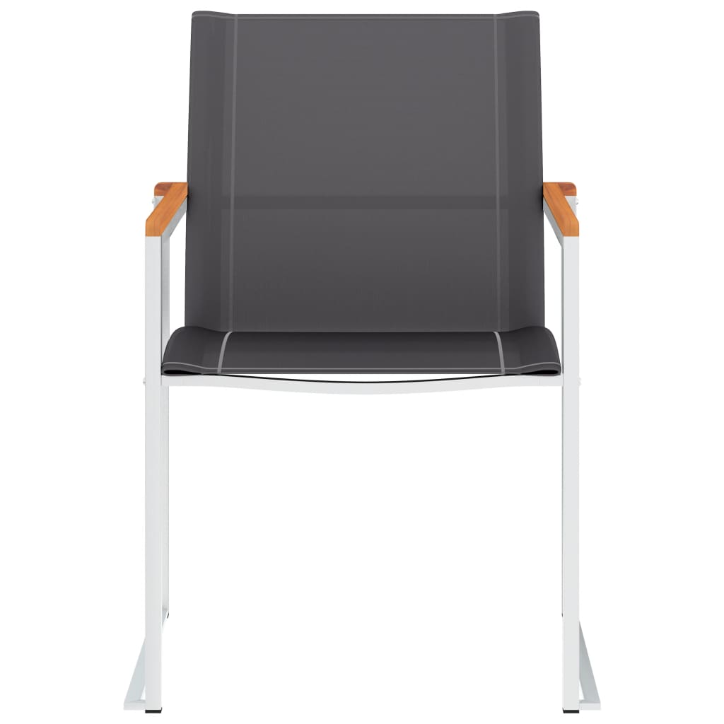 Garden Chair | Set of 2 | Grey