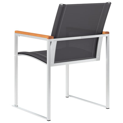 Garden Chair | Set of 2 | Grey