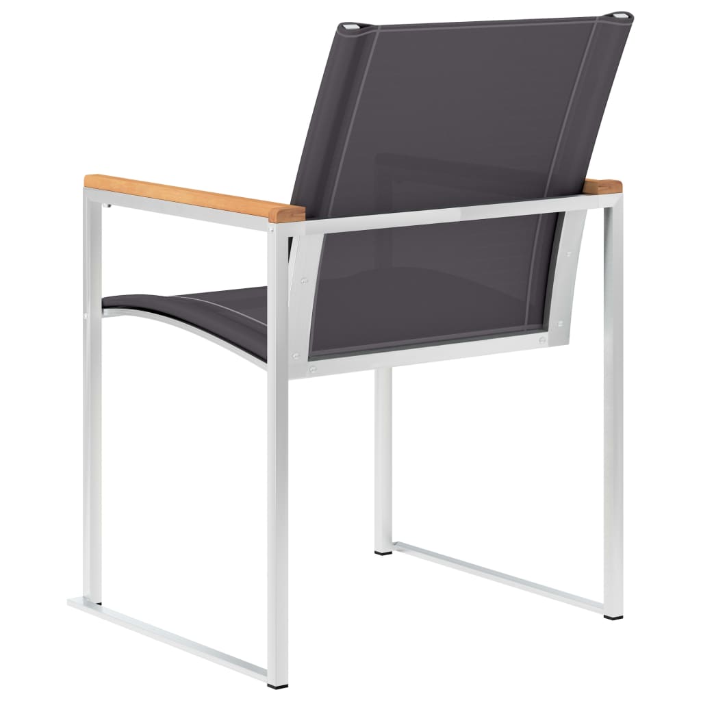 Garden Chair | Set of 4 | Grey