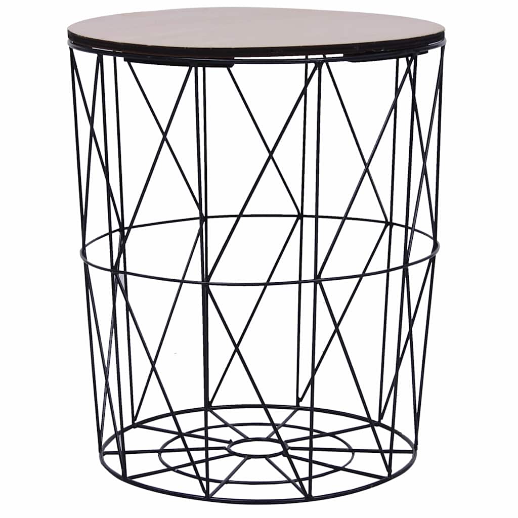 287645 vidaXL Coffee Table 3 pcs Black