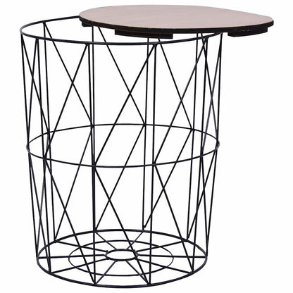 287645 vidaXL Coffee Table 3 pcs Black