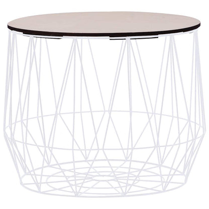 287662 vidaXL Coffee Table 2 pcs White