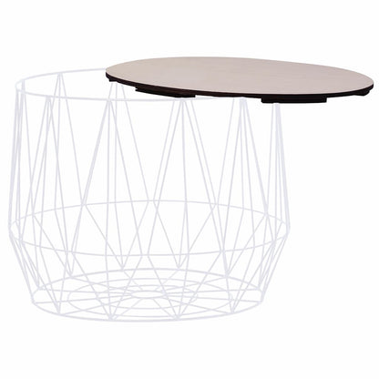 287662 vidaXL Coffee Table 2 pcs White