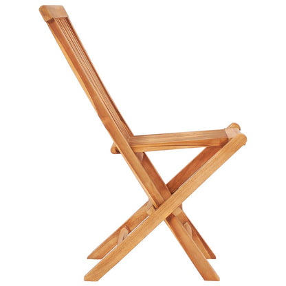 Outdoor Dining Set | Natural Teak | Solid Teak Wood | 5 Piece Set