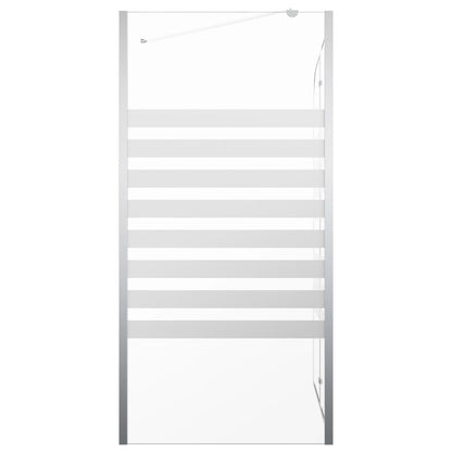 Bath Enclosure 47.2"x26.8"x51.2" Tempered Glass Stripe
