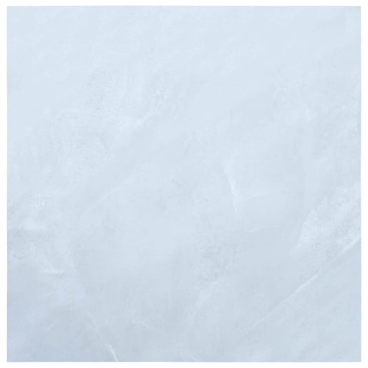 Flooring Planks White 5.11 m² 55 pcs PVC
