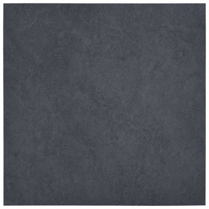 Flooring Planks 55 pcs Black 5.11 m² PVC