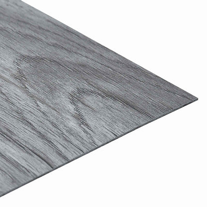 Flooring Planks Light Grey 5.11 m² 55 pcs PVC