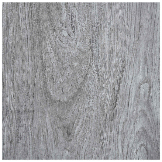 Flooring Planks Light Grey 5.11 m² 55 pcs PVC