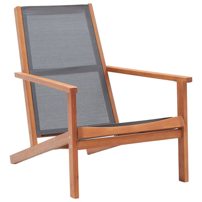 Garden Chair | Grey | Solid eucalyptus wood | Medium | Garden Chair