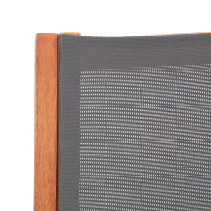 Garden Chair | Grey | Solid eucalyptus wood | Medium | Foldable