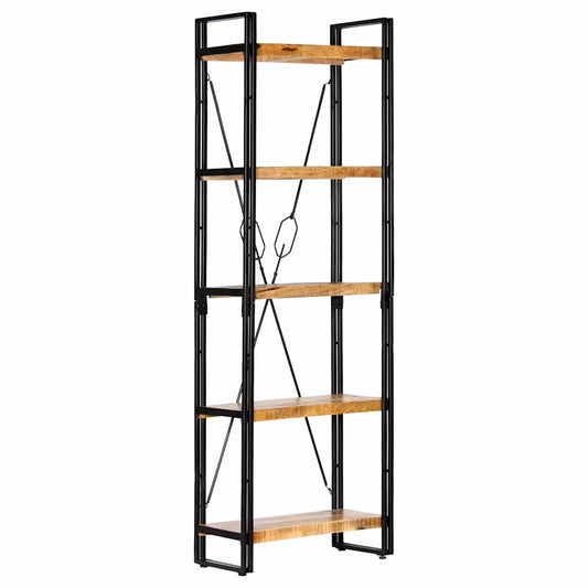 Bookcase | Natural Mango Wood and Black