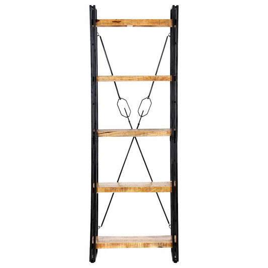 Bookcase | Natural Mango Wood and Black