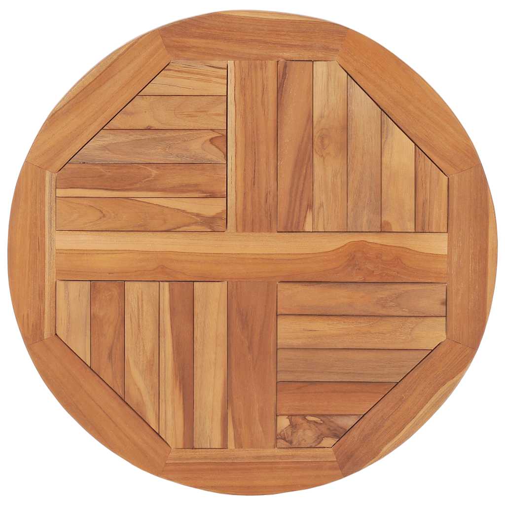 Tabletop | Natural Teak | Solid Teak Wood | 60 cm | Durable