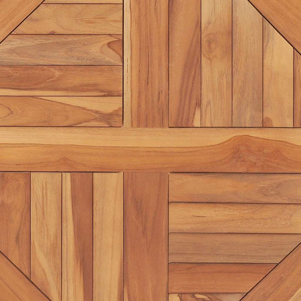Tabletop | Natural Teak | Solid Teak Wood | 60 cm | Durable