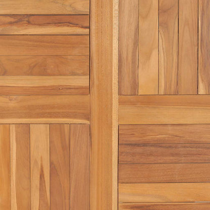 Tabletop Natural Teak Solid teak wood 35.4 in diameter Durable