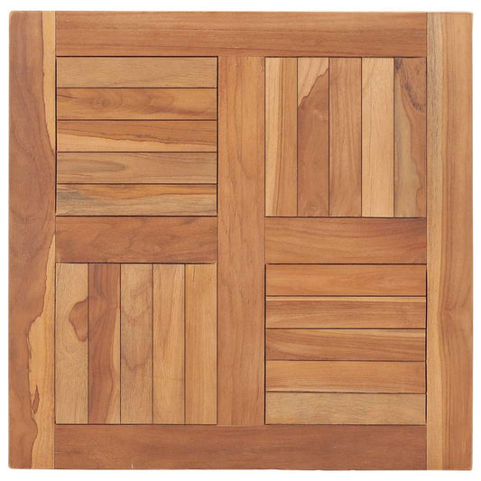 Table Top | Teak | Solid Teak Wood | 60x60 cm | Durable | Teak Table Top