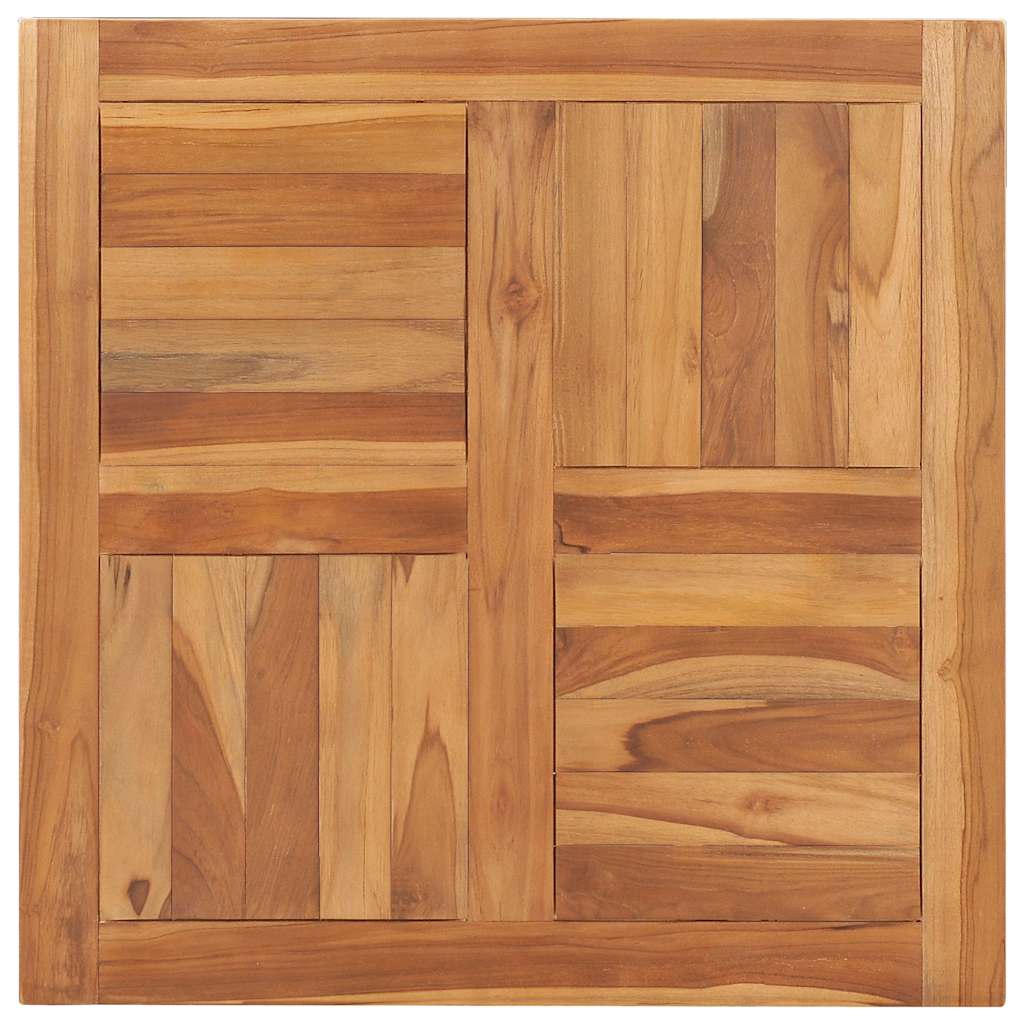 Table Top | Teak | Solid teak wood | 70x70 cm | Durable | Table Top