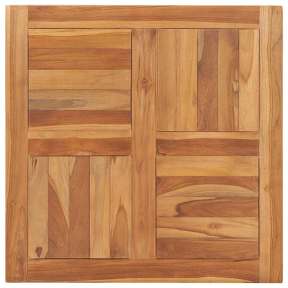Table Top | Teak | Solid teak wood | 70x70 cm | Durable | Table Top